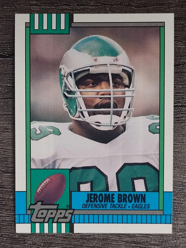 1990 Topps Disclaimer Back #88 Jerome Brown