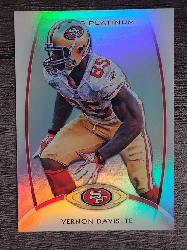 2012 Topps Platinum #9 Vernon Davis
