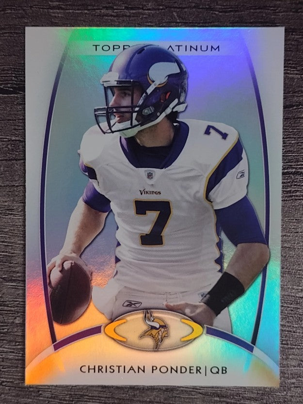 2012 Topps Platinum #75 Christian Ponder