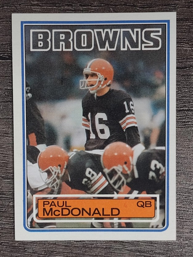 1983 Topps #253 Paul McDonald DP RC