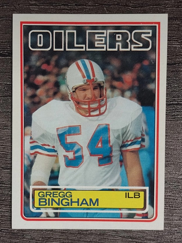 1983 Topps #274 Gregg Bingham DP
