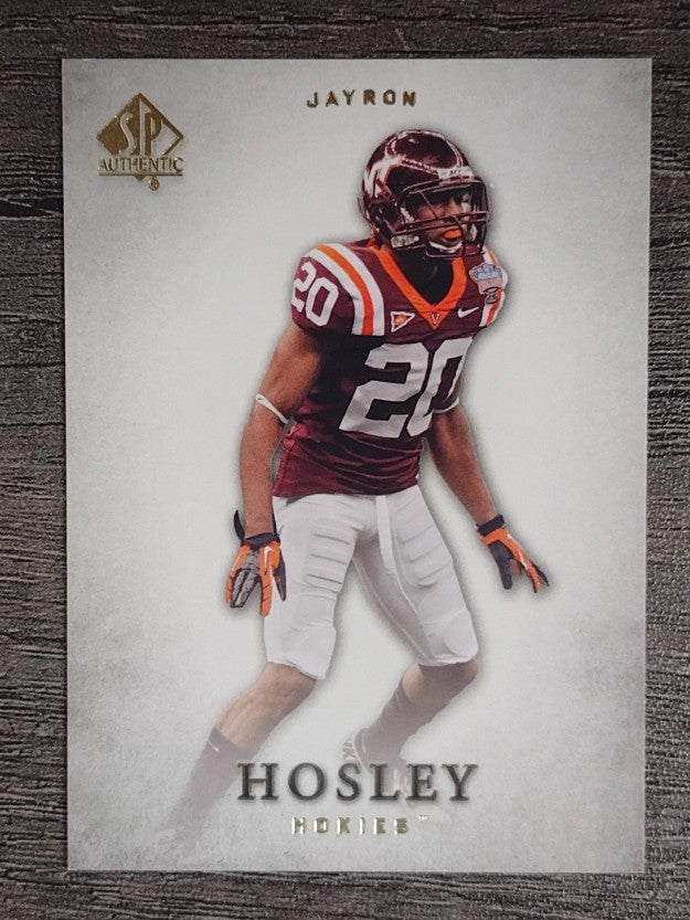 2012 SP Authentic #21 Jayron Hosley