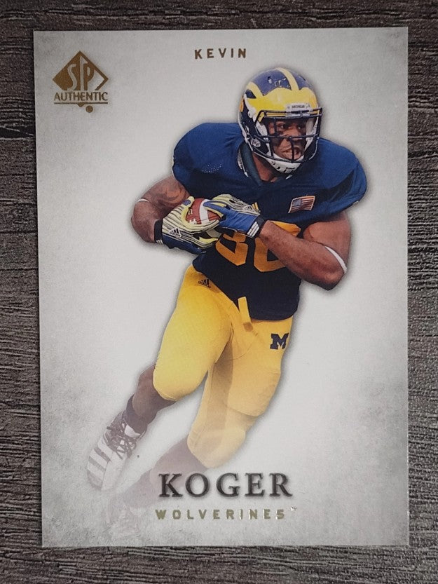 2012 SP Authentic #49 Kevin Koger