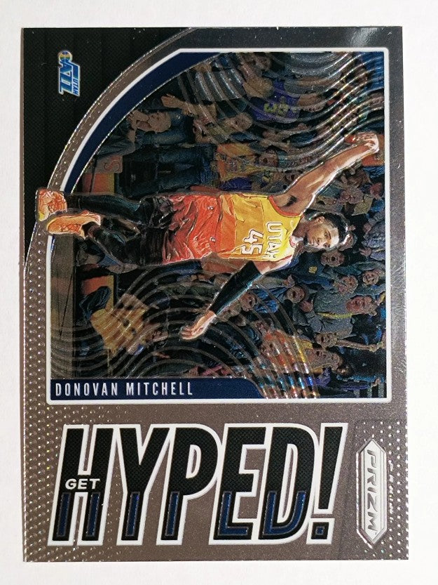 2019-20 Panini Prizm Get Hyped! #10 Donovan Mitchell
