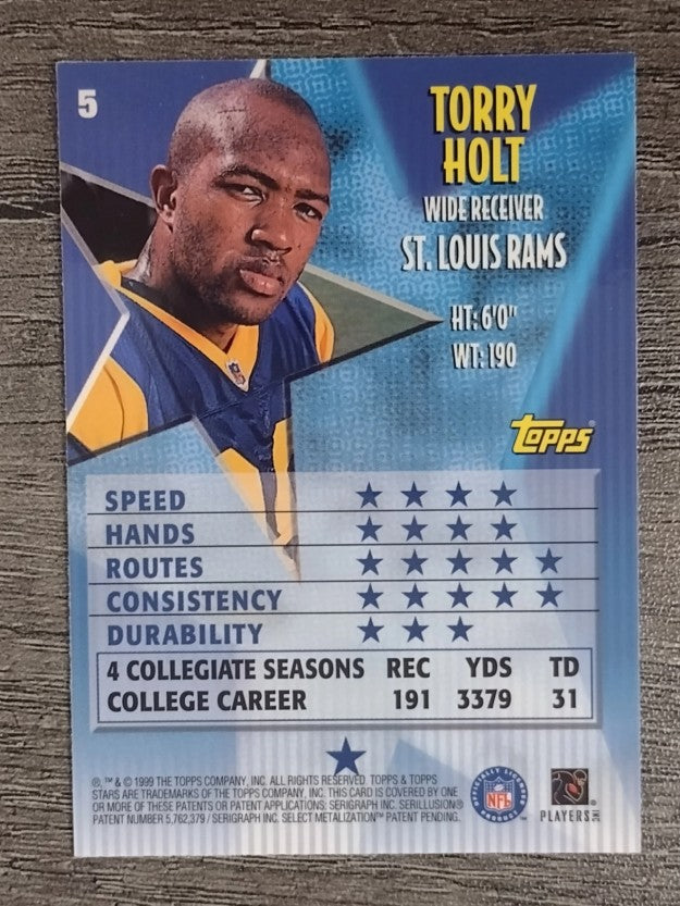 1999 Topps Stars #5 Torry Holt RC