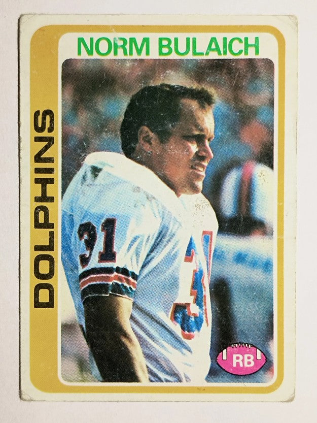 1978 Topps #368 Norm Bulaich (POOR)
