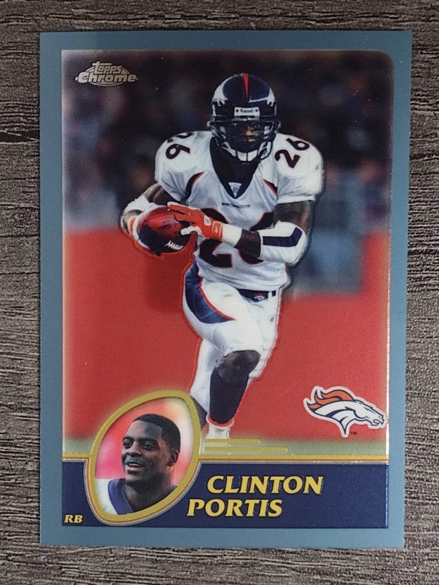 2003 Topps Chrome #143 Clinton Portis