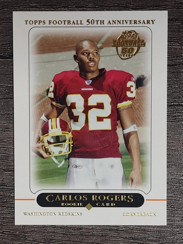 2005 Topps #432 Carlos Rogers RC