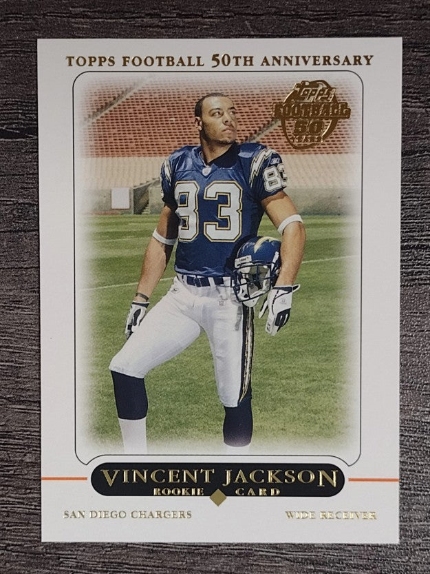 2005 Topps #420 Vincent Jackson RC