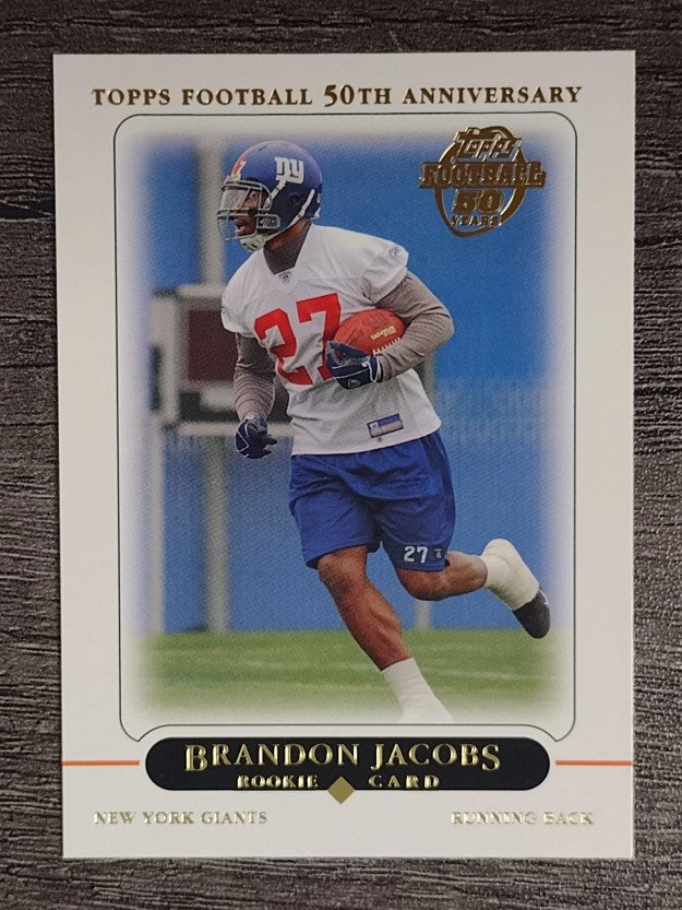 2005 Topps #378 Brandon Jacobs RC