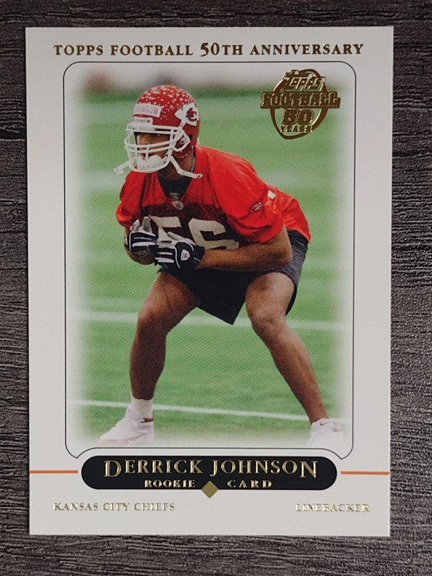 2005 Topps #380 Derrick Johnson RC