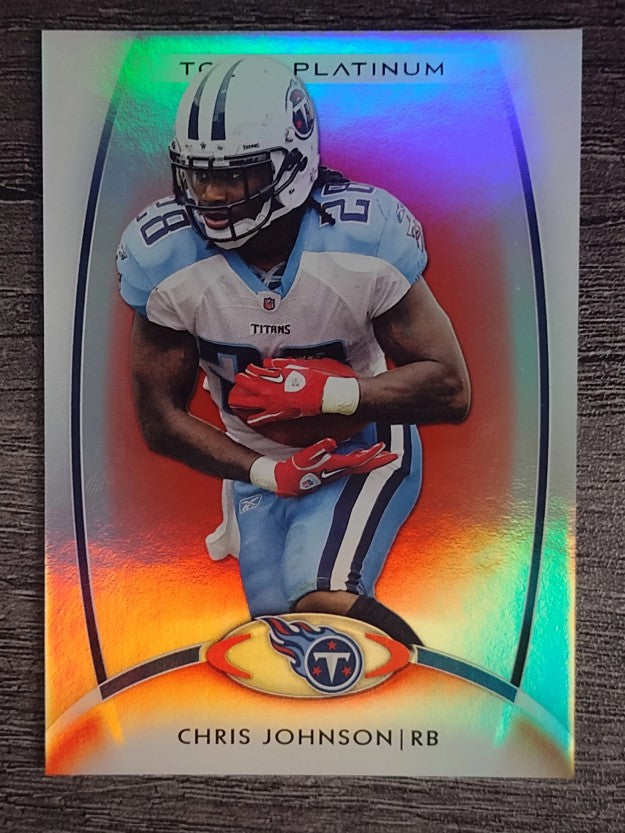 2012 Topps Platinum Red #13 Chris Johnson