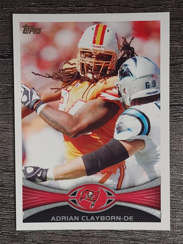 2012 Topps #396 Adrian Clayborn