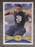 2012 Topps #407 Kelechi Osemele RC