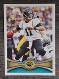 2012 Topps #246 Blaine Gabbert