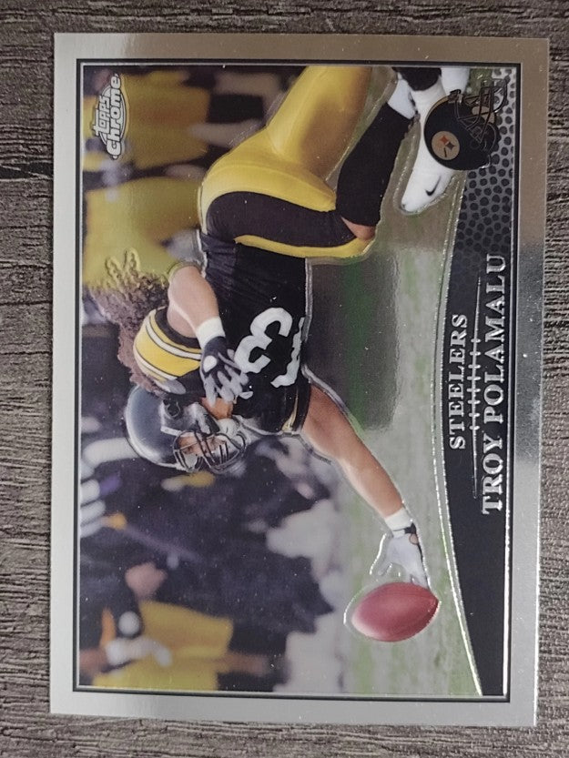 2009 Topps Chrome #TC44 Troy Polamalu
