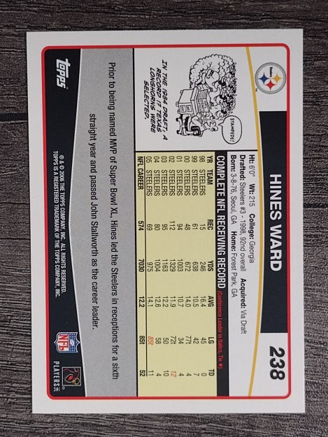 2006 Topps #238 Hines Ward