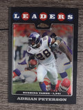 2008 Topps Chrome #TC125 Adrian Peterson LL