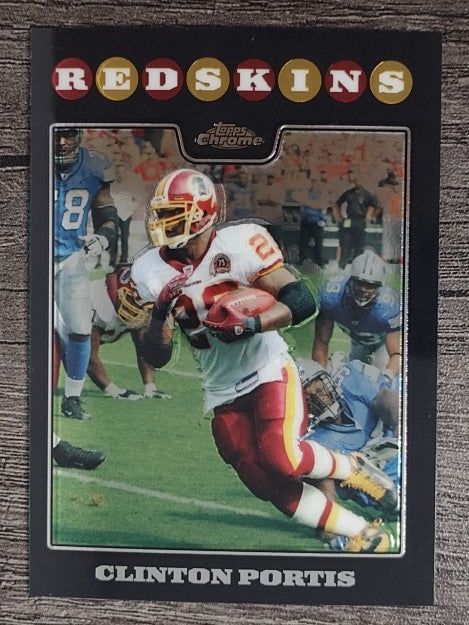 2008 Topps Chrome #TC35 Clinton Portis