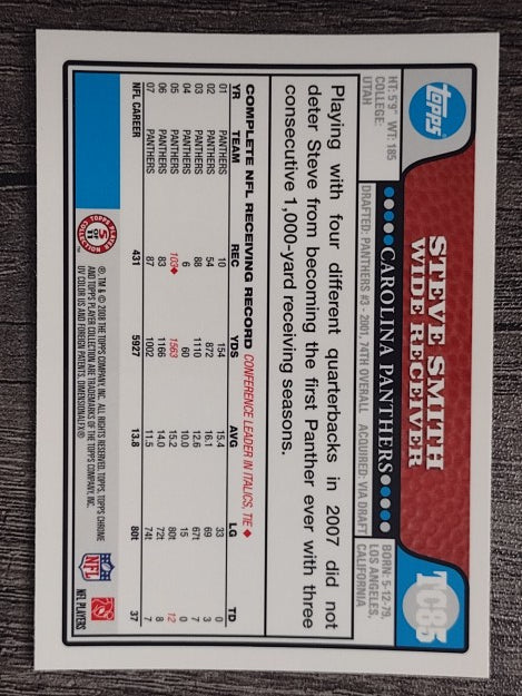 2008 Topps Chrome #TC85 Steve Smith