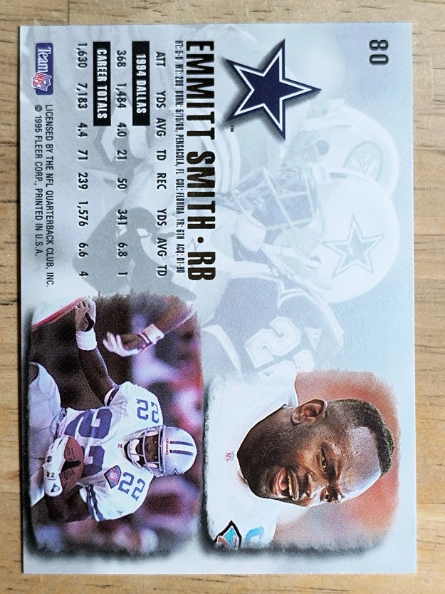 1995 Ultra #80 Emmitt Smith