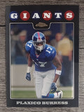 2008 Topps Chrome #TC75 Plaxico Burress