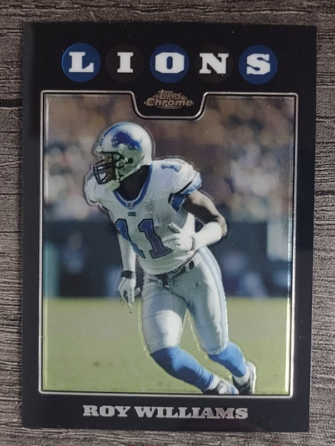 2008 Topps Chrome #TC73 Roy Williams WR