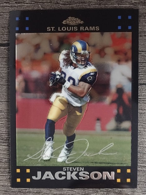 2007 Topps Chrome #TC127 Steven Jackson