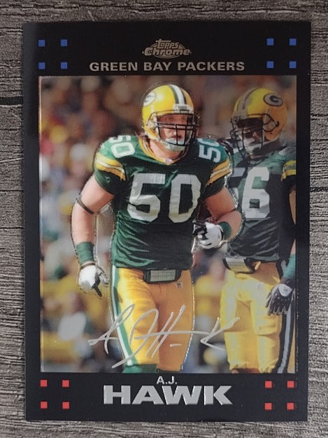 2007 Topps Chrome #TC150 A.J. Hawk