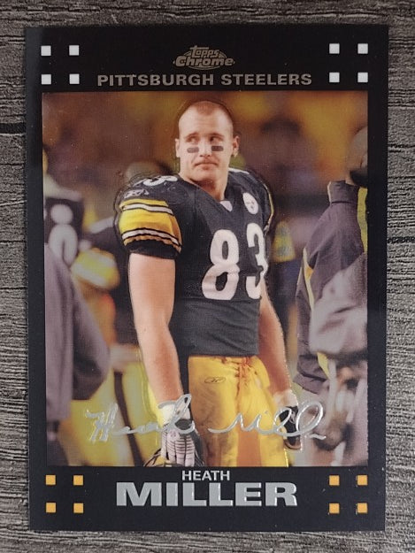 2007 Topps Chrome #TC34 Heath Miller