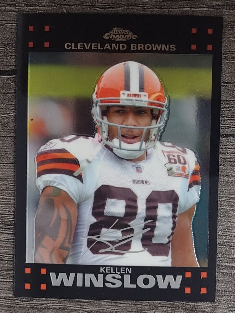 2007 Topps Chrome #TC87 Kellen Winslow