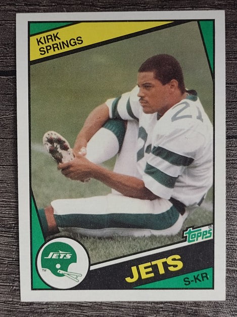 1984 Topps #157 Kirk Springs