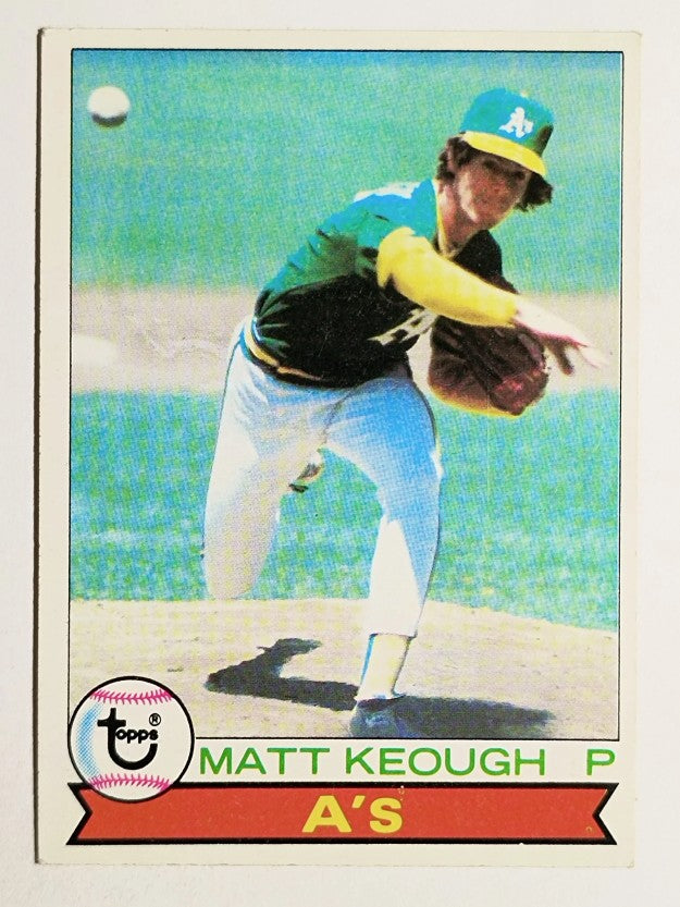1979 Topps #554 Matt Keough (EX)