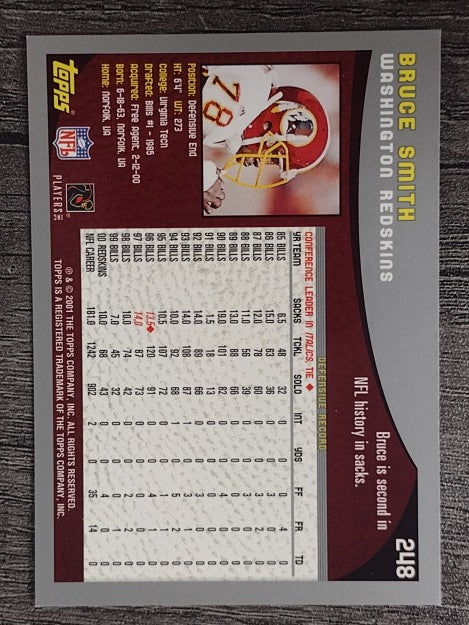2001 Topps #248 Bruce Smith