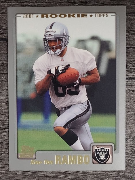 2001 Topps #319 Ken-Yon Rambo RC