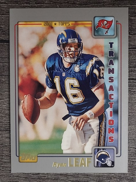 2001 Topps #118 Ryan Leaf