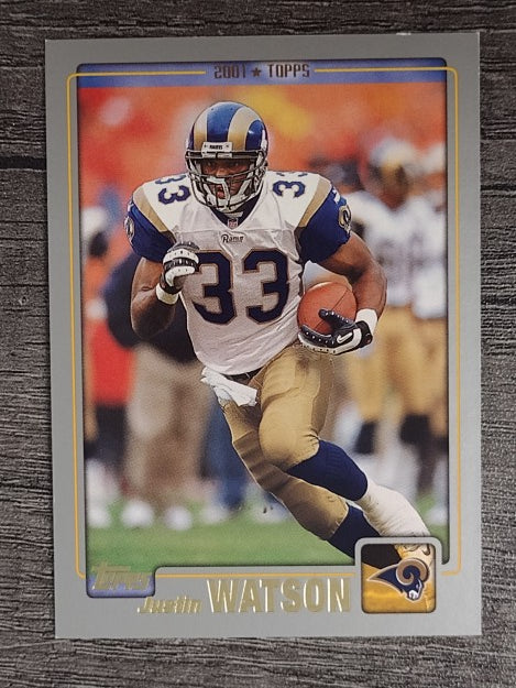 2001 Topps #187 Justin Watson