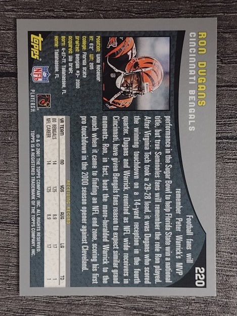 2001 Topps #220 Ron Dugans