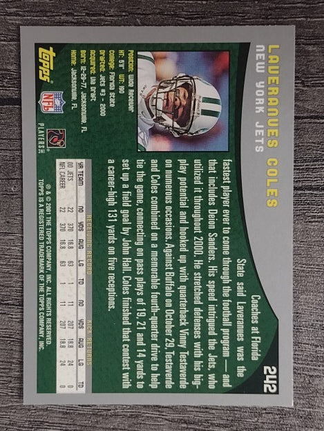 2001 Topps #242 Laveranues Coles
