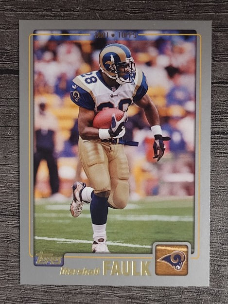 2001 Topps #1 Marshall Faulk
