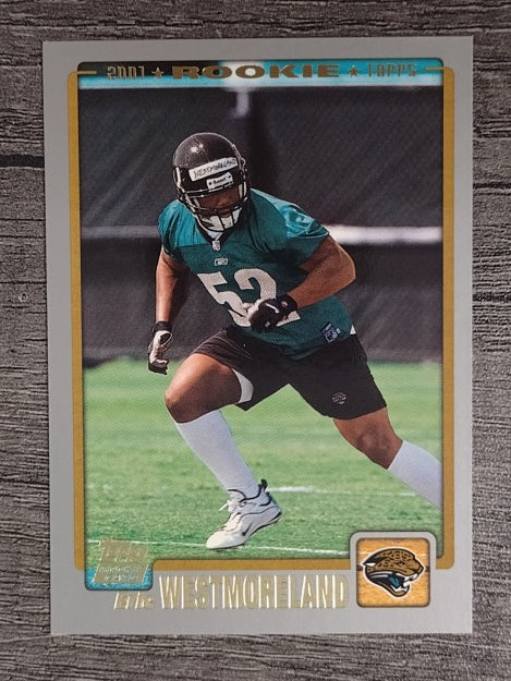 2001 Topps #320 Eric Westmoreland RC