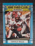1987 Topps 1000 Yard Club #8 Gerald Riggs
