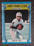 1987 Topps 1000 Yard Club #16 Drew Hill