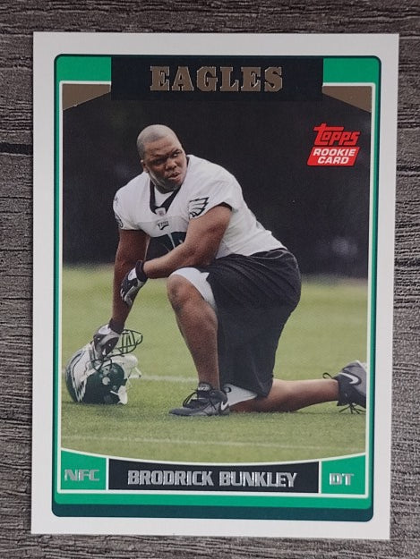 2006 Topps #333 Brodrick Bunkley RC