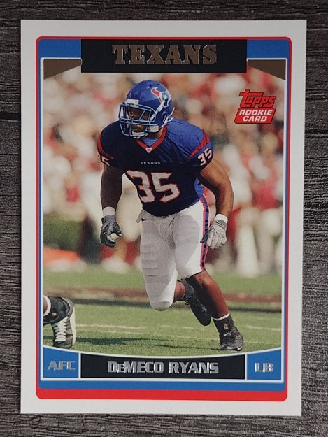 2006 Topps #332 DeMeco Ryans RC