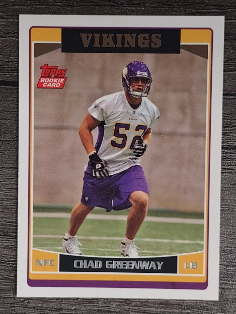 2006 Topps #357 Chad Greenway RC