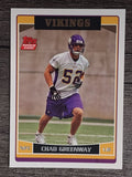 2006 Topps #357 Chad Greenway RC