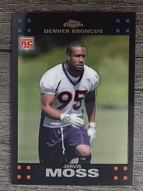 2007 Topps Chrome #TC232 Jarvis Moss RC