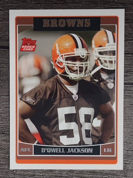 2006 Topps #325 D'Qwell Jackson RC