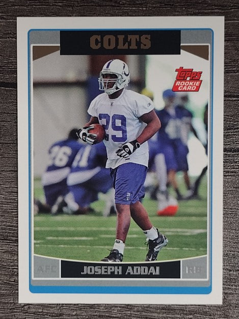 2006 Topps #364 Joseph Addai RC